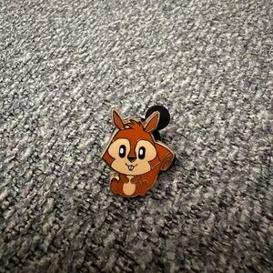 Disney Cute Brown and White Squirrel Pin